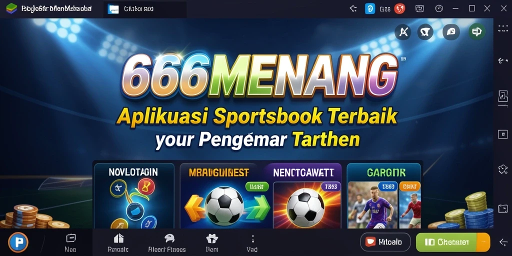 Tampilan menarik dari gameplay Sportsbook di 666MENANG.