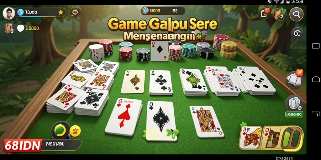 Tampilan gameplay seru dari 68IDN yang mengasyikkan.