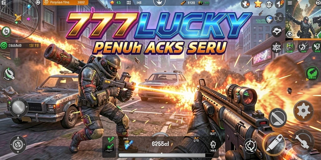 Tampilan menarik gameplay TPS di 777LUCKY.