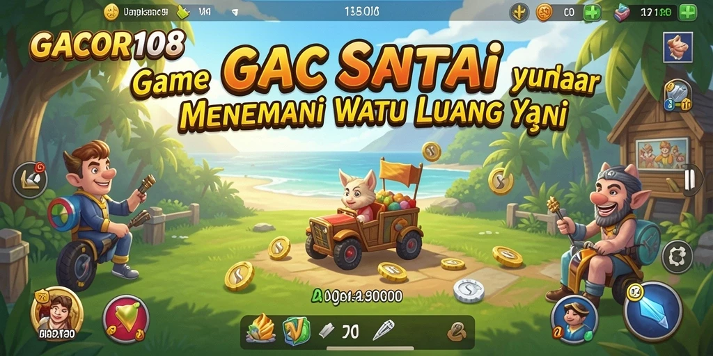 Tampilan menarik dari gameplay GACOR108 dengan berbagai level dan tantangan.