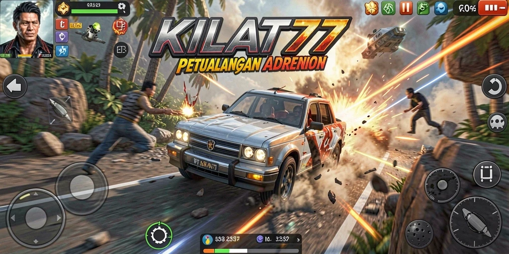 Screenshot KILAT77 menampilkan aksi mendebarkan dalam gameplay yang intens.