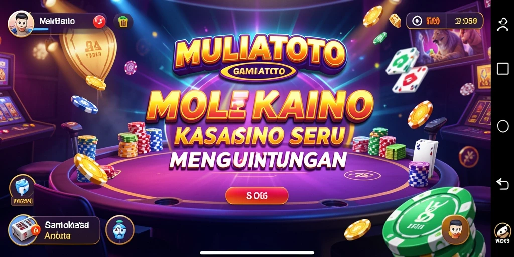 Tampilan gameplay seru di MULIATOTO dengan grafik memukau.