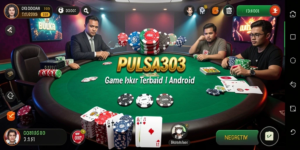 Gameplay Poker PULSA303 yang mengasyikkan dan penuh strategi.