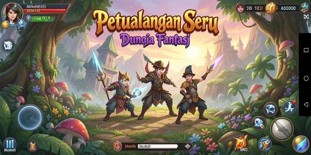 Tampilan gameplay seru di REMI101 dengan grafis menawan.