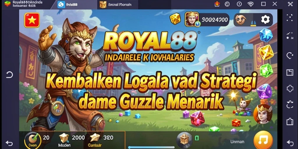 Tampilan menarik dari gameplay puzzle yang menantang.