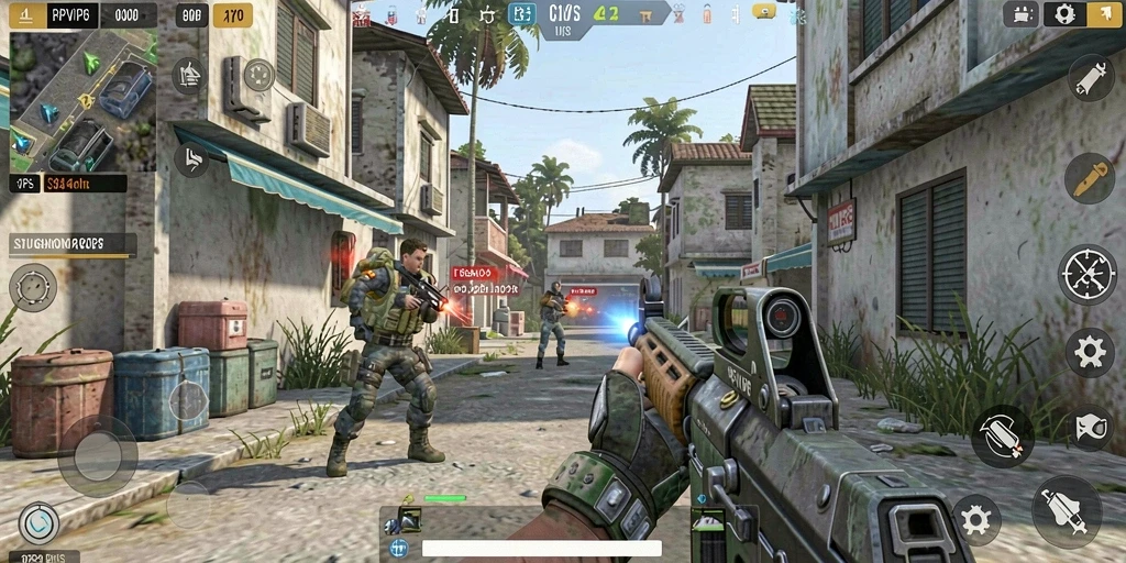 Gameplay RPVIP8 yang penuh aksi dan seru.