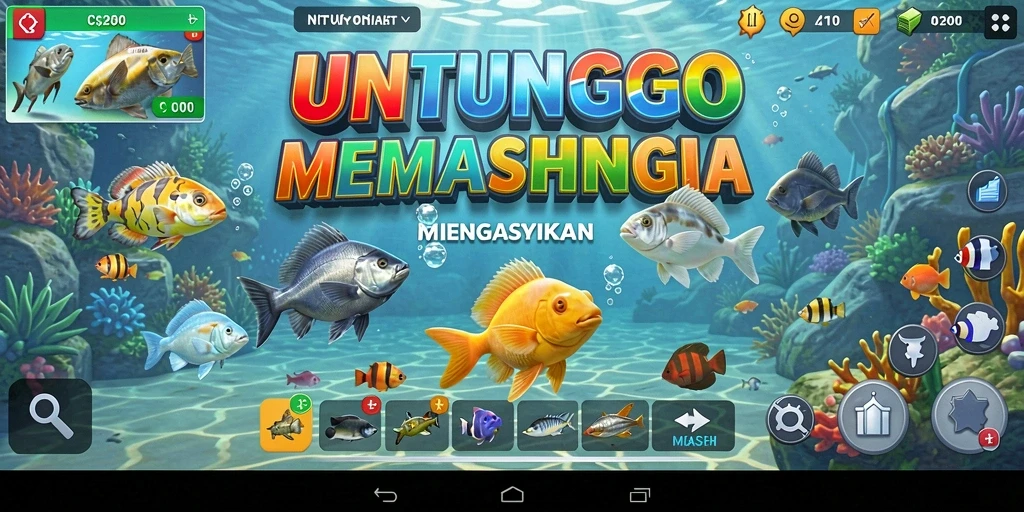 Tangkapan ikan besar dalam pertandingan memancing yang seru.