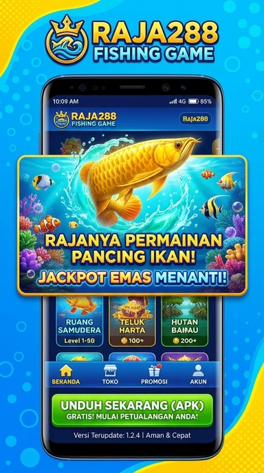 Tampilan antarmuka raja288 yang sederhana dan efektif.